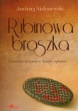 Rubinowa broszka