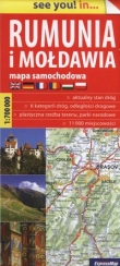 Rumunia i Mołdawia Mapa samochodowa 1:700 000