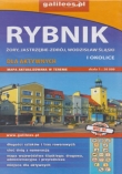 Rybnik Żory Jastrzębie-Zdrój Wodzisław Śląski i okolice mapa 1:50 000 Plan