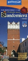 Sandomierz i okolice Plan miasta 1:11 000