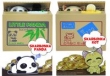 Skarbonka kot panda nauka oszczedzania
