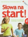 Słowa na start! Klasa 4, szkoła podstawowa. Język polski. Podręcznik do kształcenia liter.(+CD)