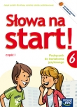 Słowa na start. Klasa 6, szkoła podstawowa, część 1. Podręcznik do kształcenia językowego