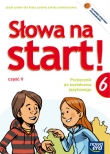 Słowa na start. Klasa 6, szkoła podstawowa, część 2. J.polski. Podręcznik do kształcenia językowego