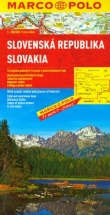 Słowacja mapa samochodowa 1:300 000 Marco Polo