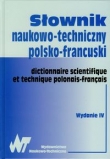 Słownik naukowo techniczny polsko francuski