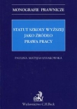 Statut szkoły wyższej jako źródło prawa pracy