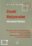 Stosunki Międzynarodowe 1-2/2010