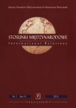 Stosunki Międzynarodowe nr 2 Tom 51