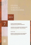 Studia Iuridica Toruniensia 7/2010