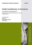 Studia Scandinavica et Geramnica. Vom Sprachlaut zur Sprachgeschichte