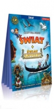 Świat + Świat antyczny comfort! map laminowana mapa dla dzieci