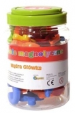 Symbole magnetyczne duże 45 sztuk