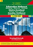 Szwecja Południowo-Zachodnia (cz.2). Mapa Freytag & Berndt 1:250 000 