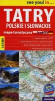 Tatry polskie i Słowackie mapa turystyczna