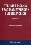 Technika pisania prac magisterskich i licencjackich