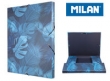 Teczka MILAN A4 gruba z gumką BOTANIC
