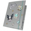Teczka z gumką A4 Barbie szara 15 sztuk