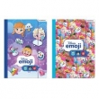 Teczka z gumką A4 Emoji 10 sztuk