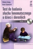 Test do badania słuchu fonematycznego u dzieci i dorosłych + CD