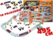 Tor Samochodowy Rail Racing Metalowe Autka 12km/h