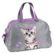 Torba sportowa Studio Pets szaro-fioletowa