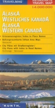 Travelmag Alaska Western Canada 1:4000000