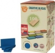 Trick Logic Kreatywne płytki Zestaw dodatkowy 100 elementów Ciemny Lazur