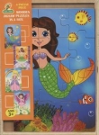 Układanka drewniana Syrenka 4x12