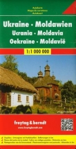 Ukraina Mołdawia mapa 1:1 000 000 F&B