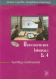Upowszechnianie informacji część 4 Podręcznik z płytą DVD