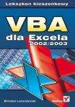 VBA dla Excela 2002/2003. Leksykon kieszonkowy
