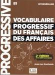 Vocabulaire progressif des affaires intermediaire B1 książka + CD audio