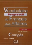 Vocabulaire progressif des Affaires klucz 2 edycja