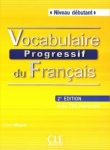 Vocabulaire Progressif du Francais Niveau debutant książka z CD 2 edycja