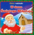 W domu Świętego Mikołaja. Złote naklejki