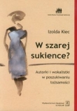 W szarej sukience