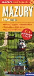 Warmia i Mazury 2w1 przewodnik i mapa