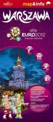 Warszawa Euro 2012 - 1:26 000 mapa i miniprzewodnik