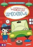 Warsztat samochodowy. Kolorowanki z historyjką