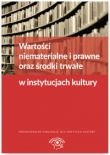 Wartości niematerialne i prawne oraz środki trwałe w instytucjach kultury