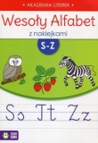 Wesoły alfabet z naklejkami S-Z
