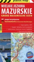 Wielkie Jeziora Mazurskie mapa turystyczna 1:60 000