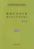 WIELUŃ  ROCZNIK WIELUŃSKI 11