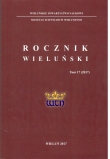 WIELUŃ  ROCZNIK WIELUŃSKI 17