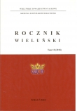 WIELUŃ  ROCZNIK WIELUŃSKI 18 