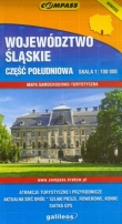 Województwo Śląskie część południowa mapa samochodowo turystyczna 1:100 000