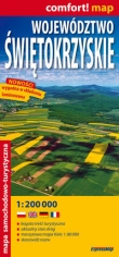 Województwo Świętokrzyskie laminowana mapa samochodowo-turystyczna
