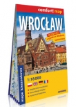 Wrocław kieszonkowy laminowany plan miasta 1:18 000