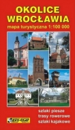 Wrocław okolice mapa 1:100 000